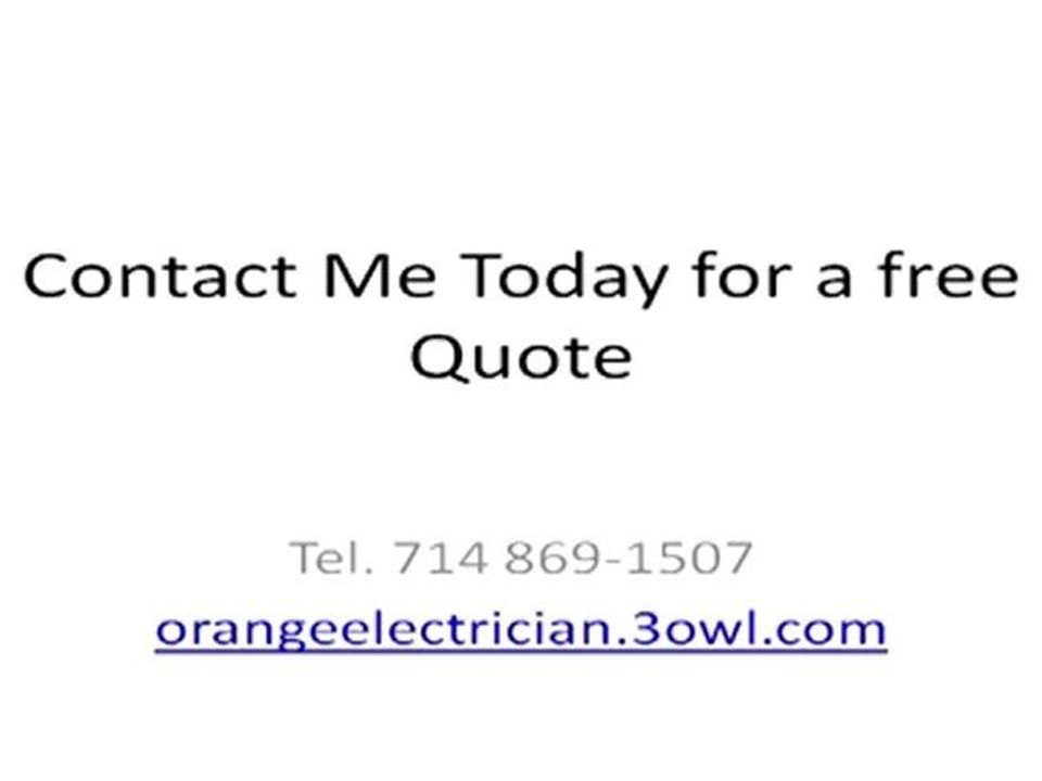 Huntington Beach Electricians