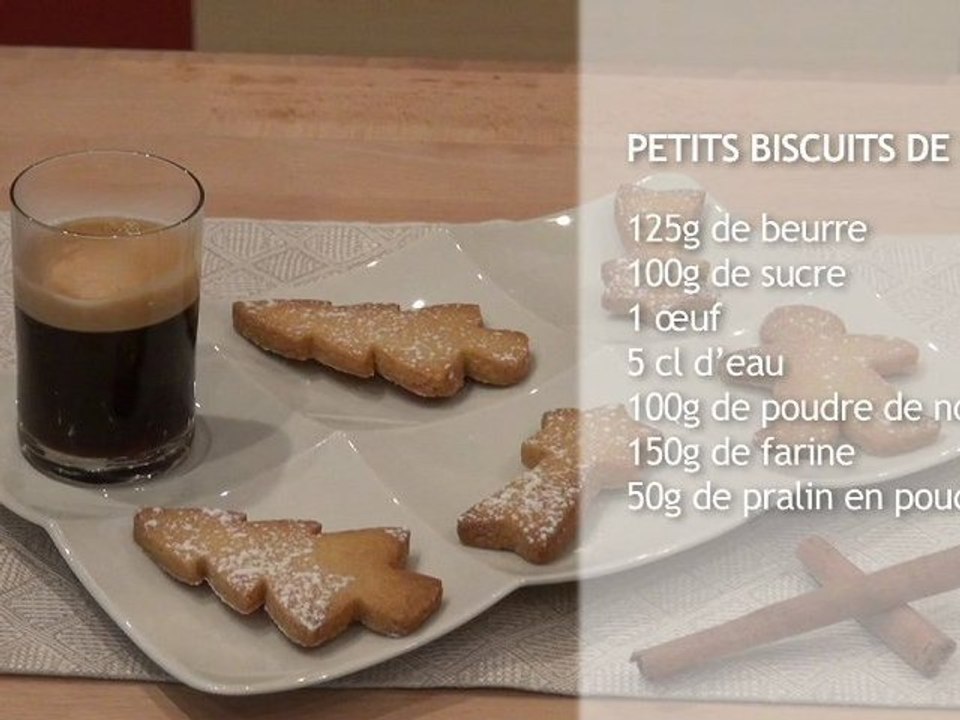 Bredele au pralin, recette de biscuits de Noël