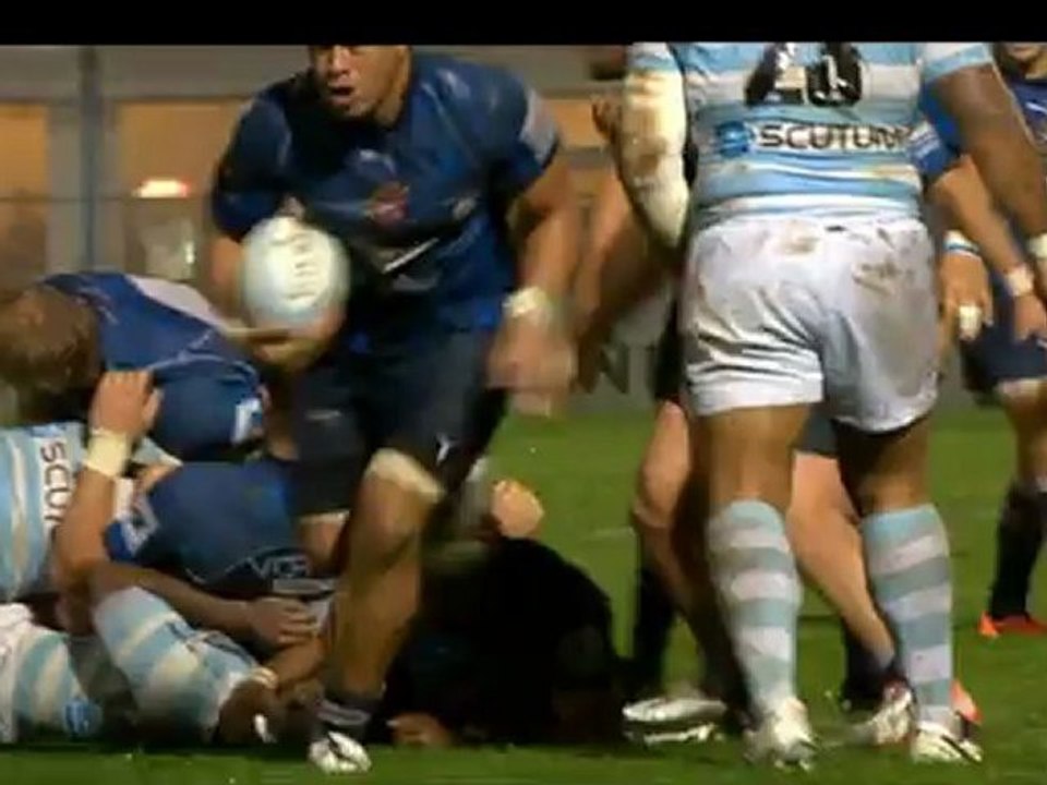 Résumé de match : 8e journée de TOP14 Racing Métro 92 - Montpellier 06/10/2012