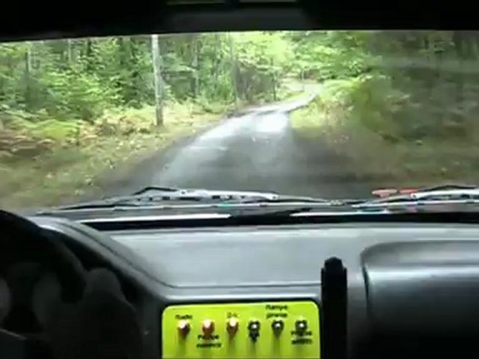 rallye de sarlat   ES4  2012 REMI PIERRE