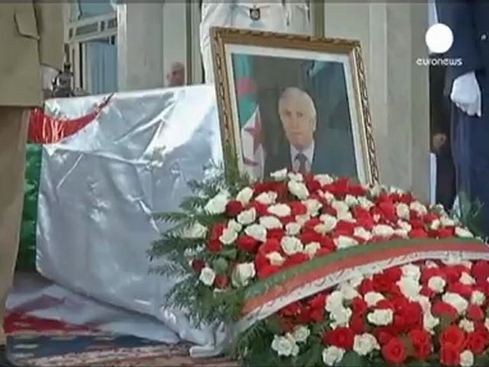 Tributes to former Algerian President Benjedid