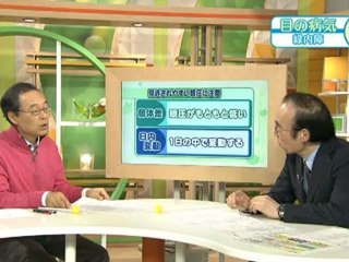 20121008 緑内障～きょうの健康～