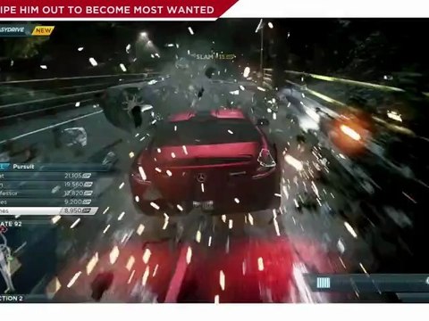 Need for Speed Most Wanted - Vidéo de Gameplay 4 - La Liste