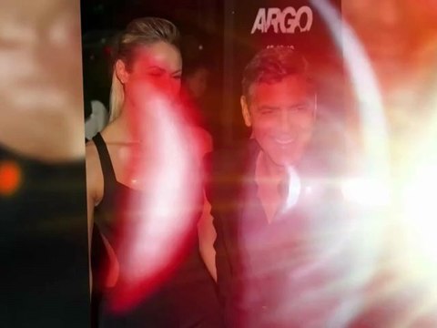 Stacey Keibler coupe le souffle à George Clooney