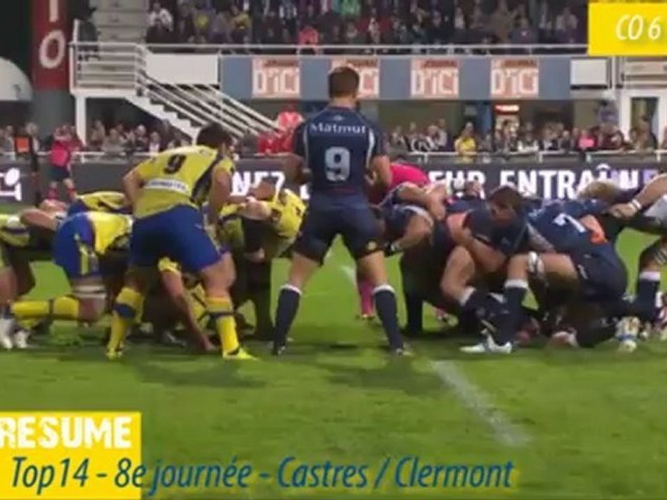 Top14 J8 - Castres-ASM : le résumé