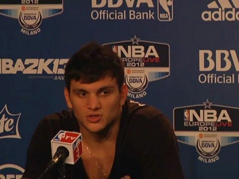 Press Conference interview: Genitile - EA7 Emporio Armani Milano