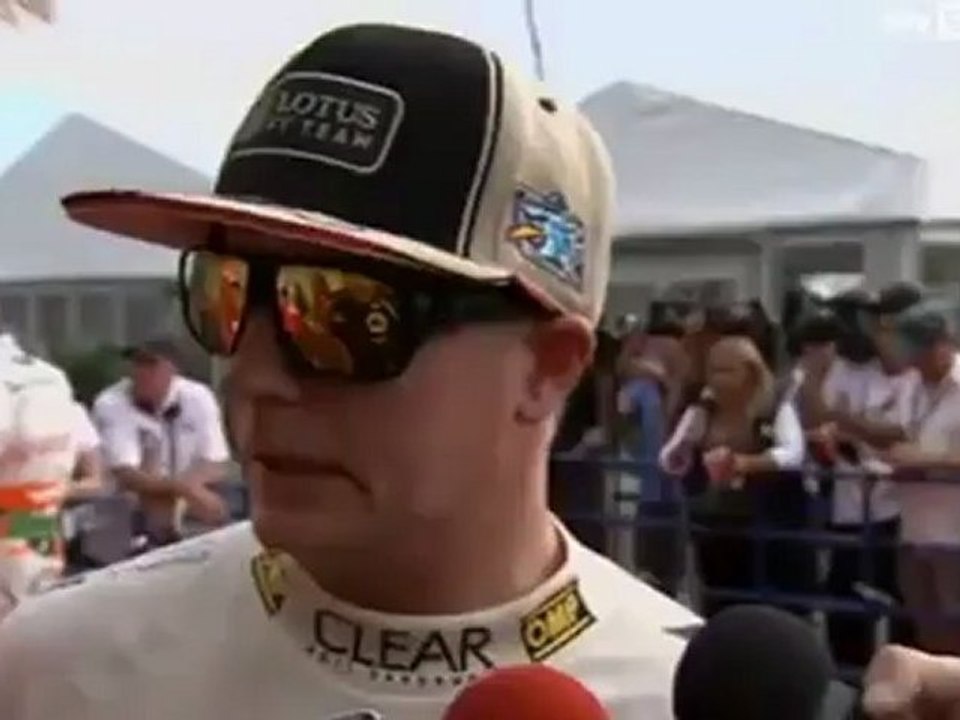 Japan 2012 Kimi Räikkönen Quali Interview