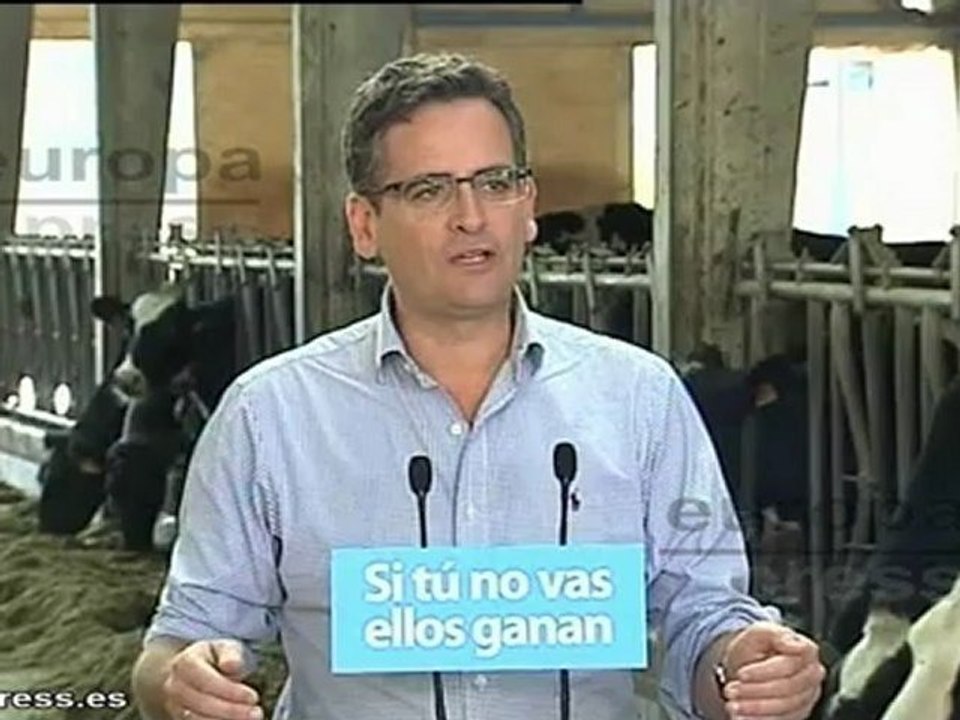 Basagoiti visita cooperativa agraria en Álava