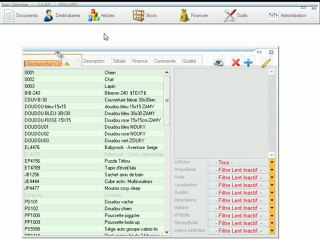 Articles - Optimizze: Critères configurables - ERP - v16
