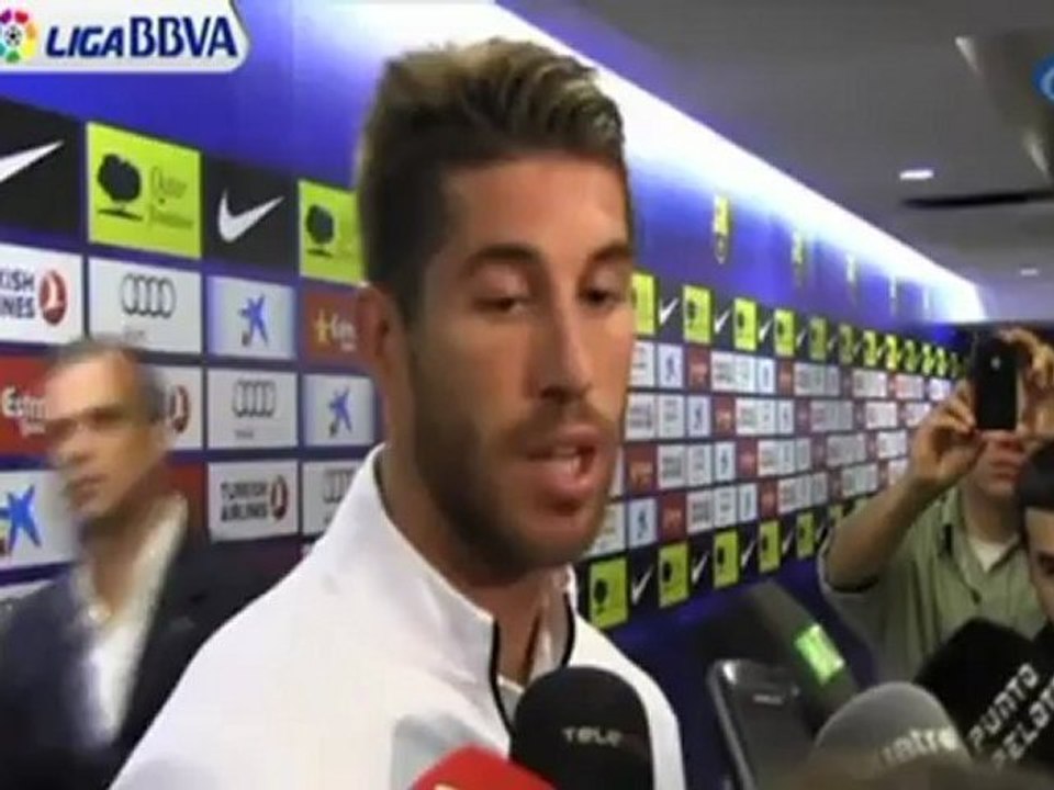 Deportes / Fútbol; Real Madrid, Ramos: 'Nuestro trabajo fue superior al del Barcelona'