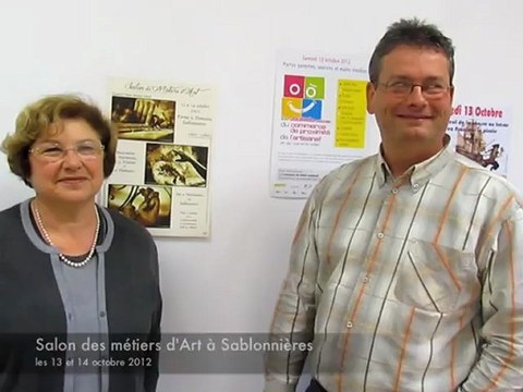 Salon des métiers d'art 2012 de Sablonnières