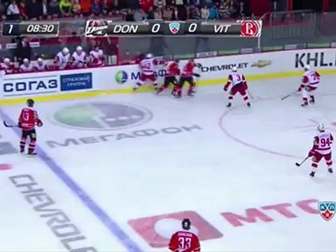 Hockey. 2012.10.07. KHL 2012-13. RS. Donbass - Vityaz. 1й