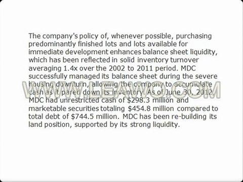 talinec holdings ltd l TEXT-Fitch affirms MDC Holdings ratings