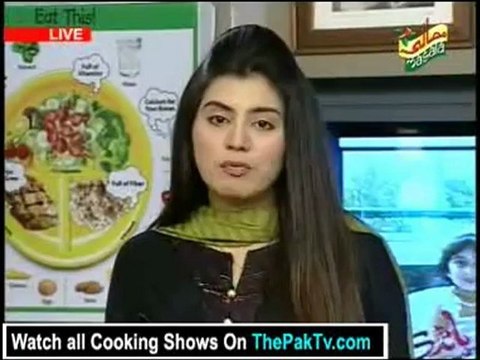 Handi With Zubaida Tariq By Masala Tv - 8th October 2012 - Part 1