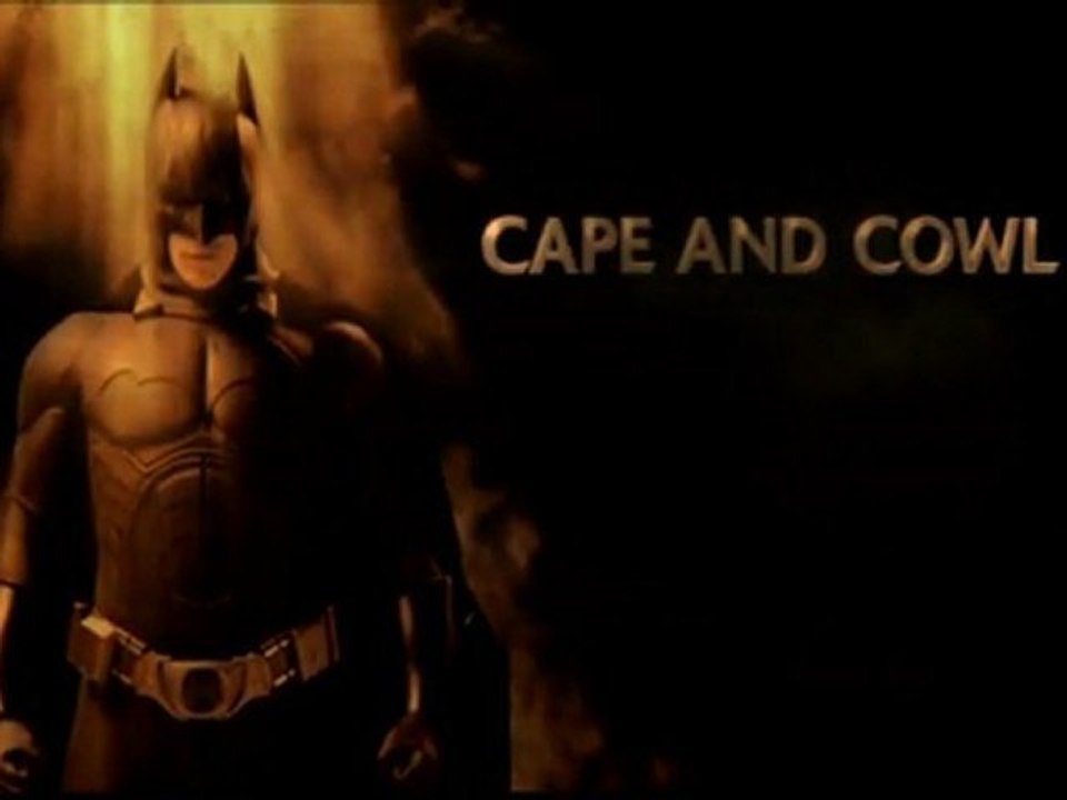 Batman Begins-Cape and  Cowl