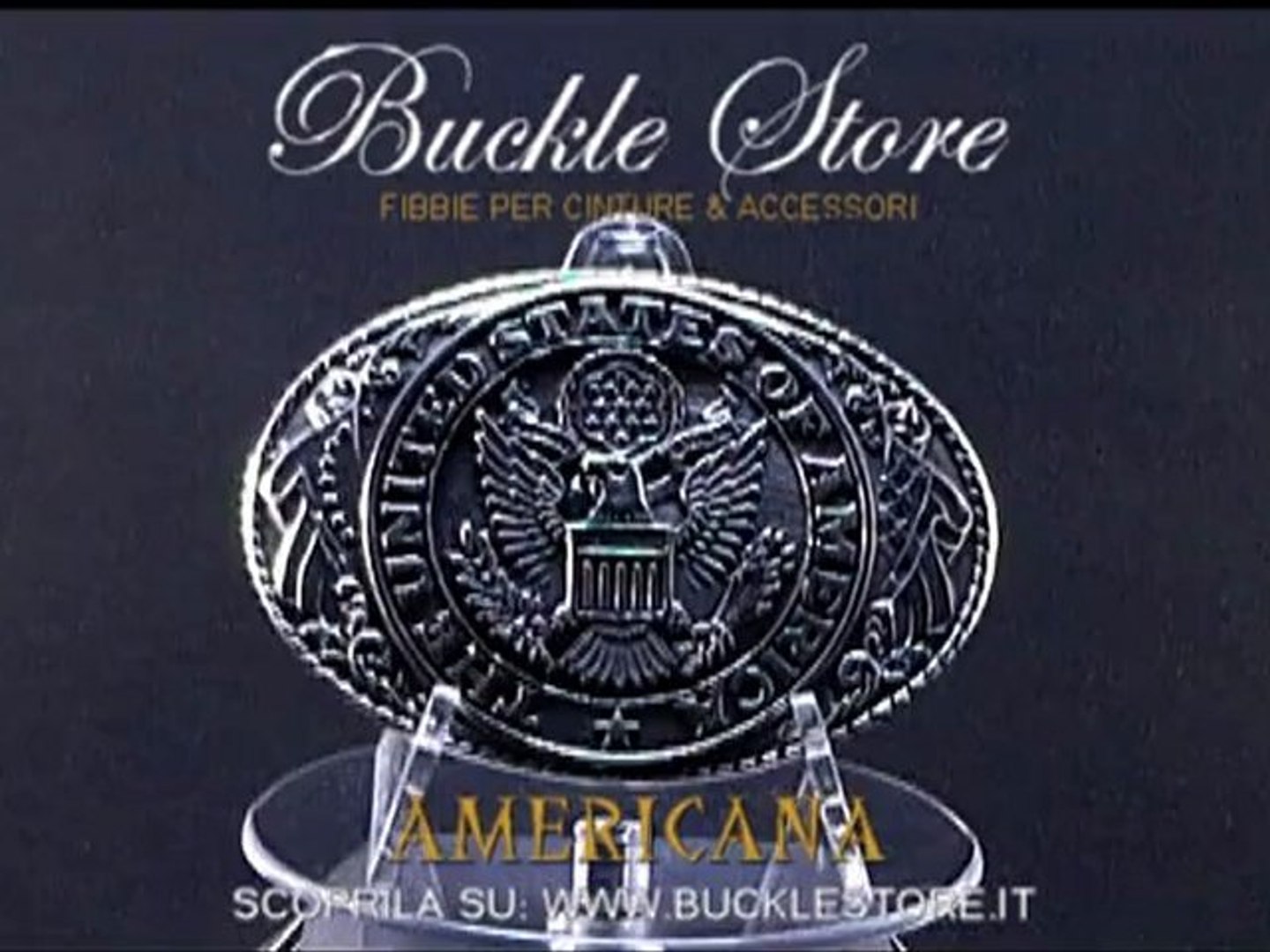 Americana", fibbia per cintura in argento | www.bucklestore.it - Video  Dailymotion
