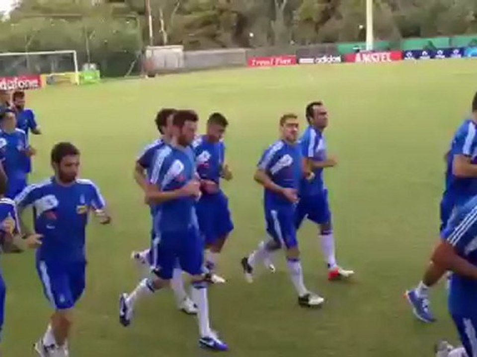 Προπόνηση της εθνικής (2)