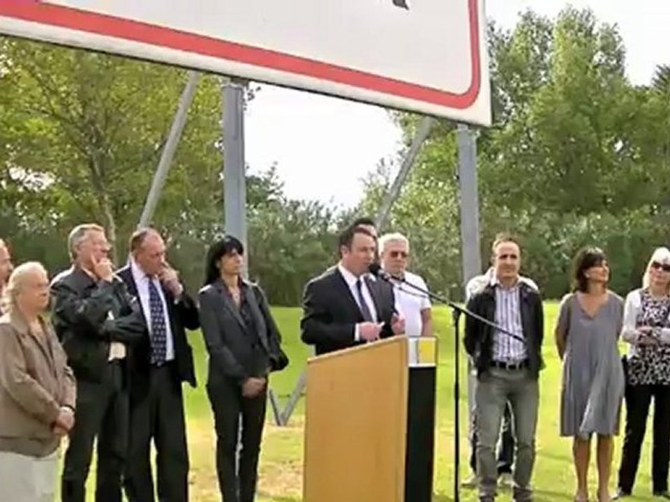 Contournement Nord Est de Montélimar, lancement des travaux de la 1ère tranche