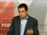 PSOE vincula rechazo a políticos con recortes PP