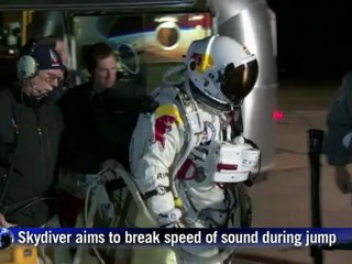 Austrian daredevil preparing for record jump