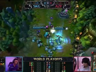 LoL - World Championship - Group A - Azubu Frost vs SK Gaming