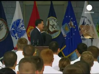 Put Iran "on notice" says Romney