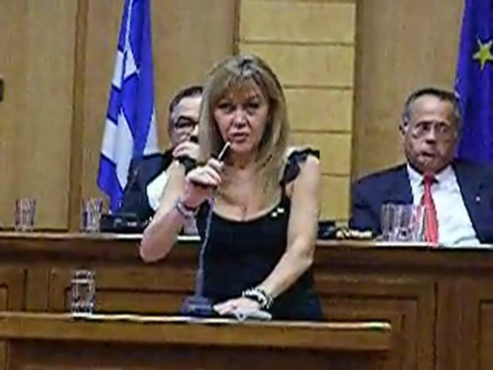 Ομιλία της Εκδότριας της εφημερίδας "ΔΥΤΙΚΗ", Μιράντας Μπιλιώνη, σε ροταριανή εκδήλωση στην Κοζάνη