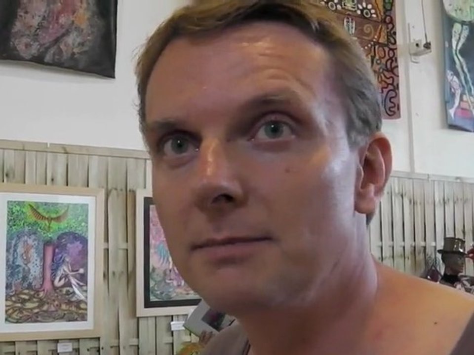 Roland BIDEAU au Grand BAZ'ART à Bezu 2012