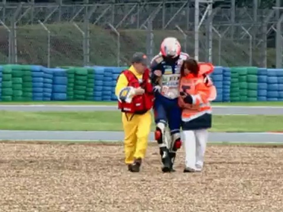 Superbike - Crashes en série à Magny-Cours