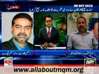 Overseas Pakistanis plays a vital role on Pakistan economy: MQM Waseem Aftab