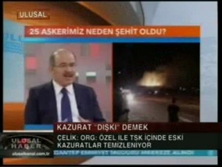 HÜSEYİN  ÇELİK  GENERALLERE KAZURAT BENZETMESİ