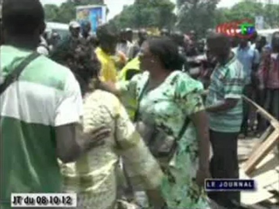 L’opération de déguerpissement a tourné au vinaigre à Bacongo