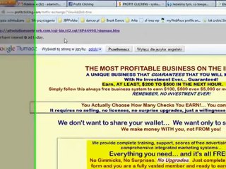 Profit Clicking - oglądanie reklam Traffic Exchange
