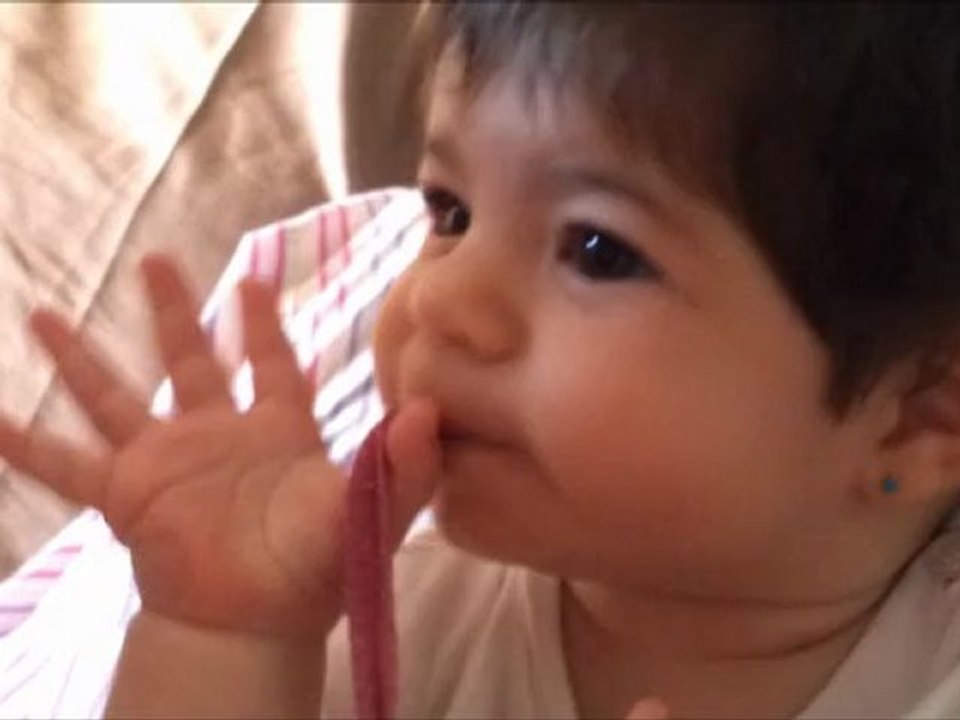 Luna hablando
