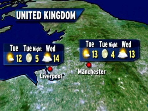 UK Weather Outlook - 10/08/2012