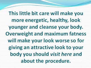 Reduce your weight without doing more efforts