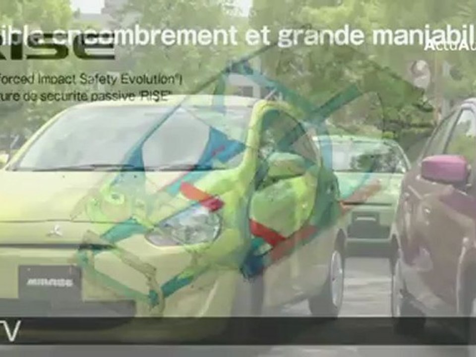 La future Mitsubishi Colt se présente en vidéo