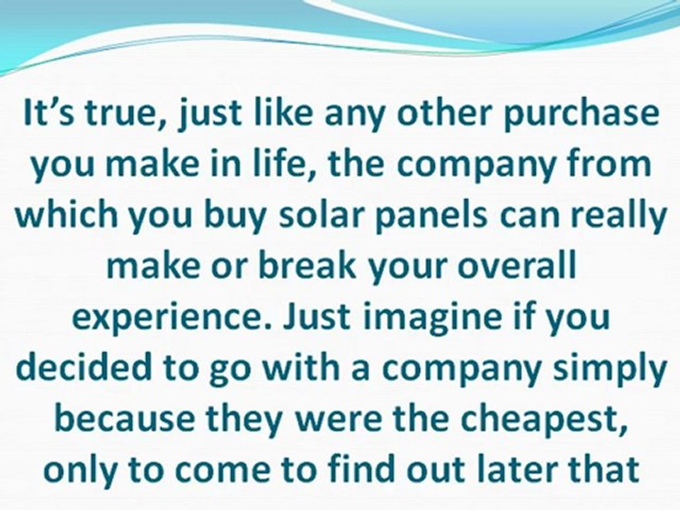 Not Just Any Company Can Ensure your Solar Panel Installations are Done Right: Why You Need to Take Your Time Choosing Your Solar Distributor