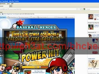 baseball heroes cheats