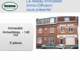 Achat Vente Immeuble  Armentières  59280 - 140 m2