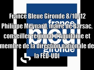 Philippe Meynard sur France bleu Gironde