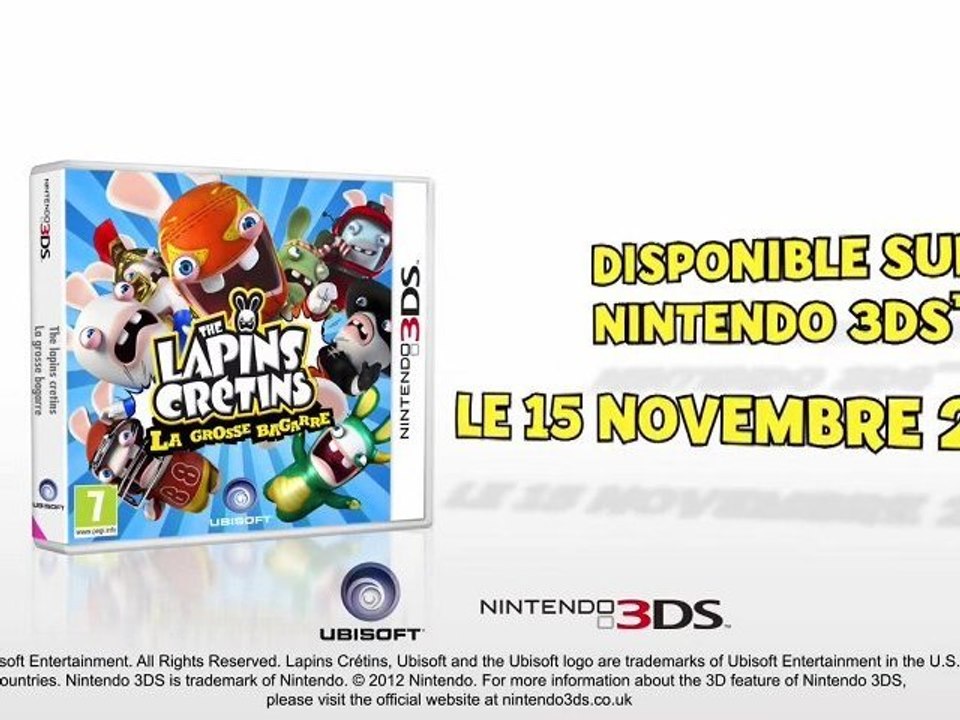 Les Lapins Crétins : La grosse Bagarre - Annoncement Trailer [HD]