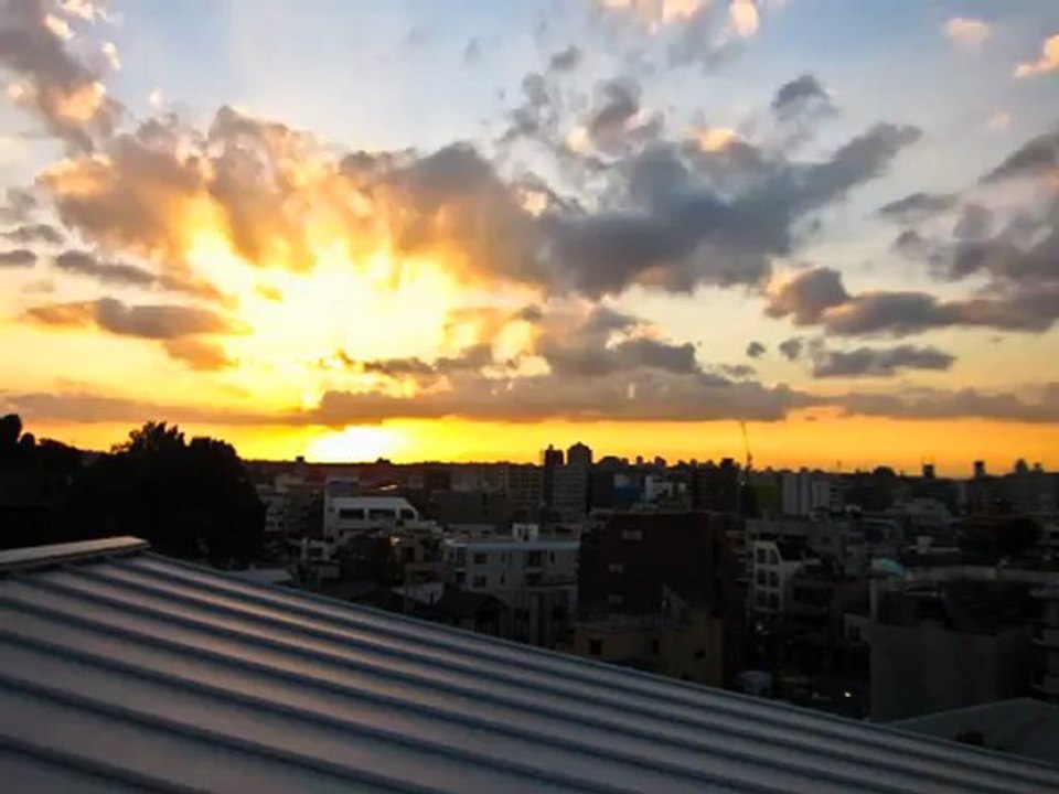 Sunset in Yokohama - October 9th