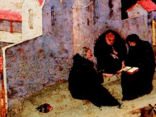 Fra Angelico - Scène de la Thébaïde - Damien Leclere