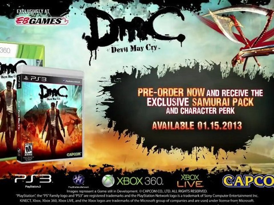 DmC Devil May Cry - EB Games Exclusive Samurai...
