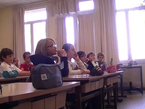 Les élèves des Castors à Carcassonne ont rencontré Franck Putelat pour le mois des saveurs :