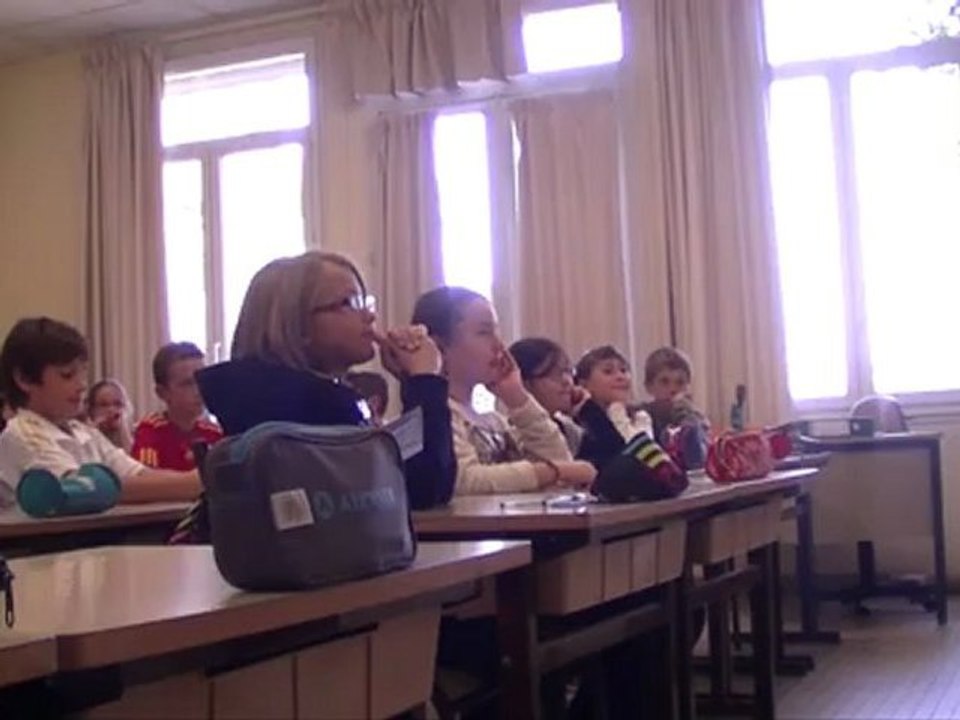 Les élèves des Castors à Carcassonne ont rencontré Franck Putelat pour le mois des saveurs :