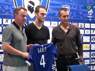 SC Bastia : Présentation de Julien Sablé