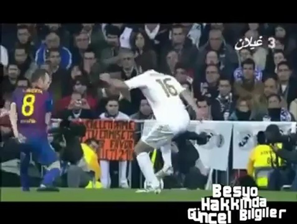 Hamit'ten  Iniesta'ya Müthiş Çalım