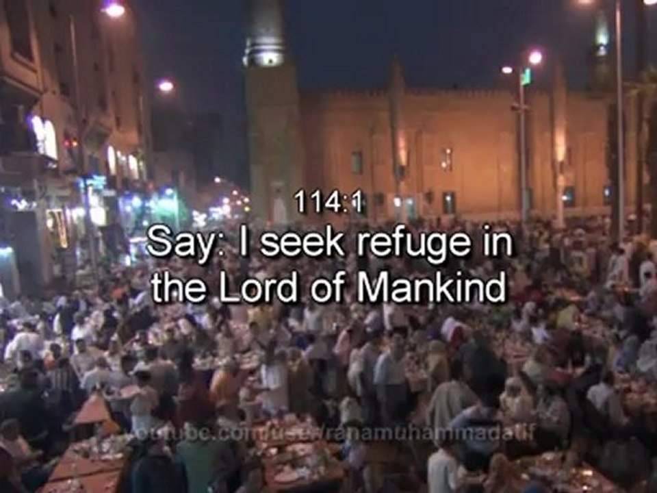 Surah 114 an-Naas (Mankind) - Mishary Rashid Alafsy سورة النّاس - العفاسي